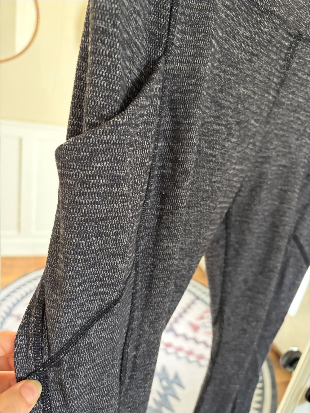 lululemon athletica Dark Heather Black Leggings - Picture 2 of 5